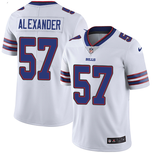 2019 men Buffalo Bills #57 Alexander white Nike Vapor Untouchable Limited NFL Jersey